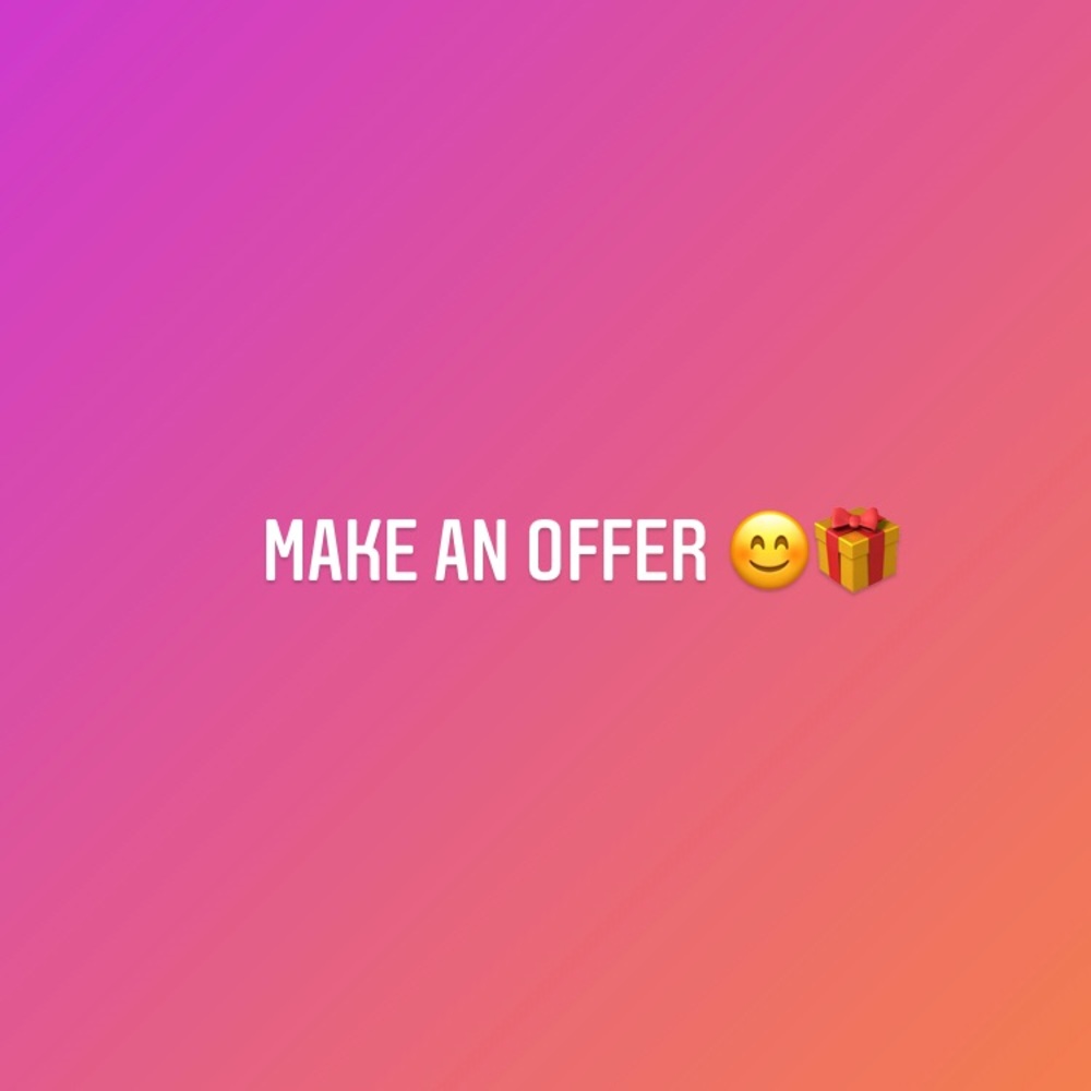 Make an offer